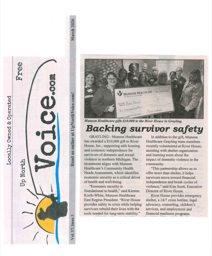 Up North Voice article